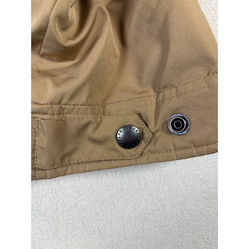 Polo Ralph Lauren Mens XXL Tan Harrington Jacket Fleece Lined Stowaway Hood - Picture 9 of 12